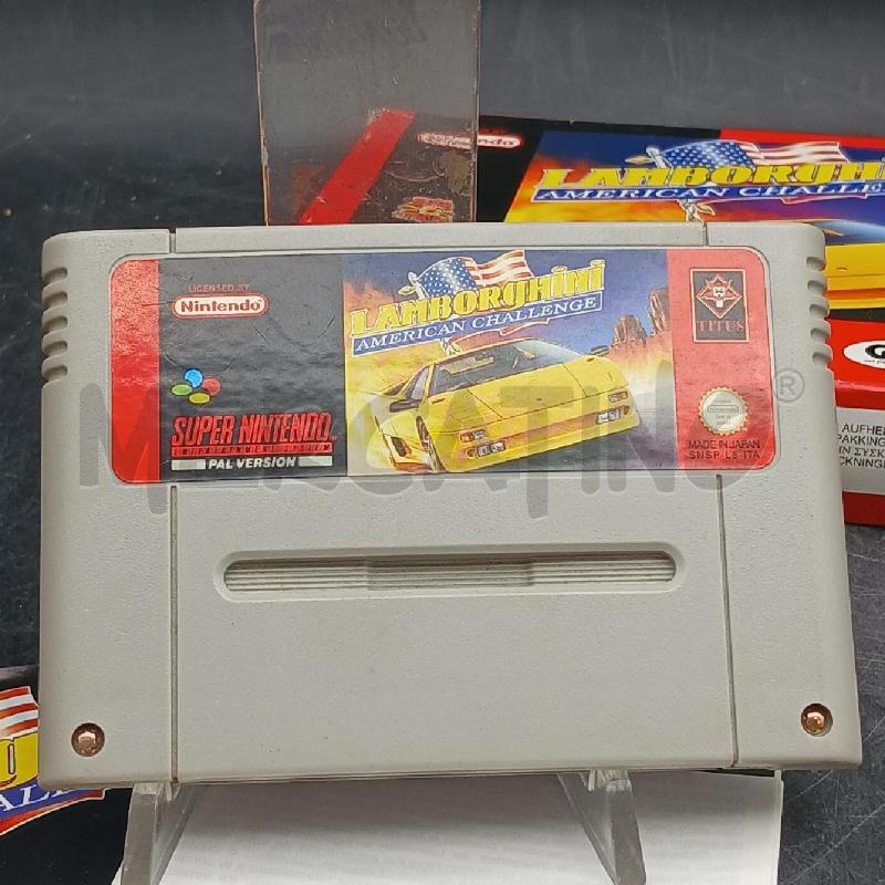 GIOCO SUPER NINTENDO LAMBORGHINI BOX | Mercatino dell'Usato Roma garbatella 4