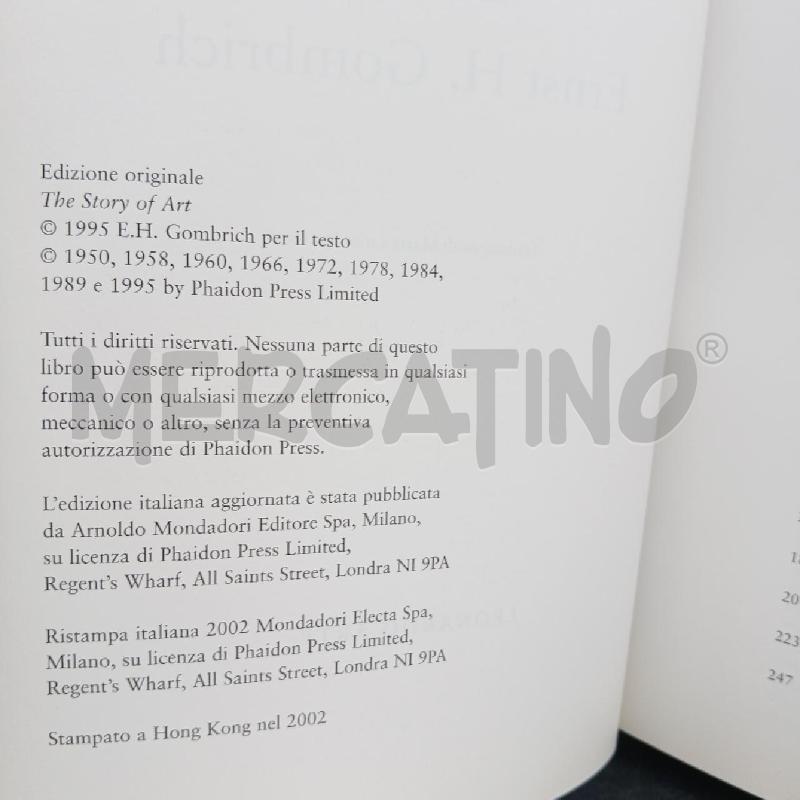 GOMBRICH STORIA DELL'ARTE | Mercatino dell'Usato Roma garbatella 3