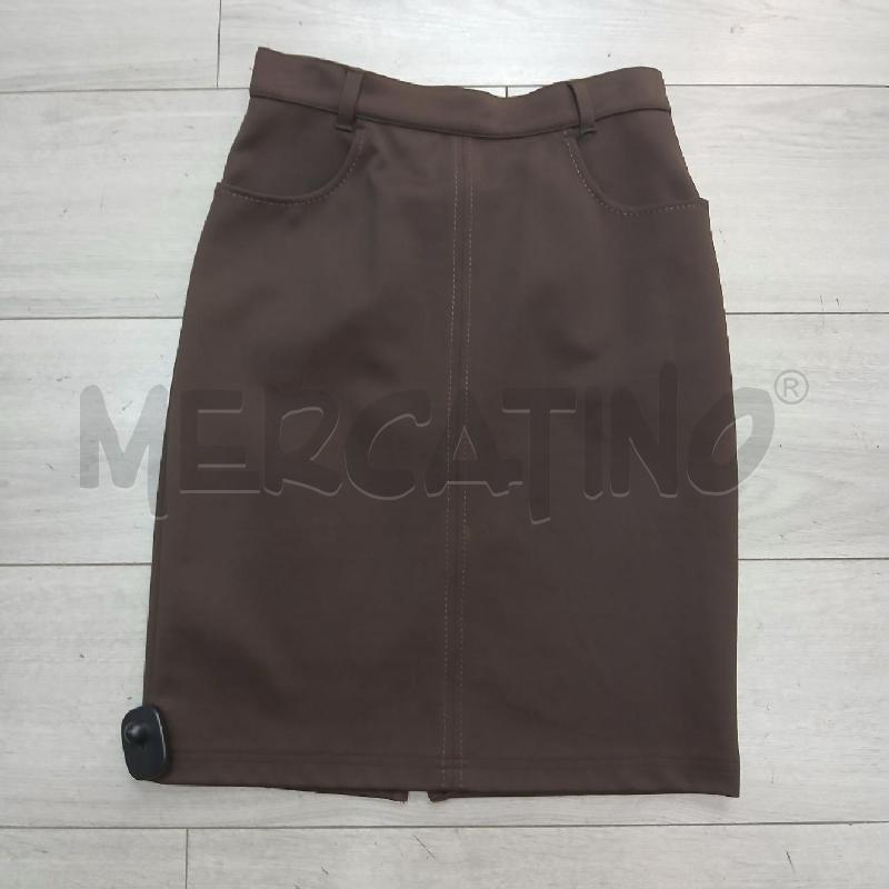 GONNA FENDI MARRONE  | Mercatino dell'Usato Roma garbatella 1