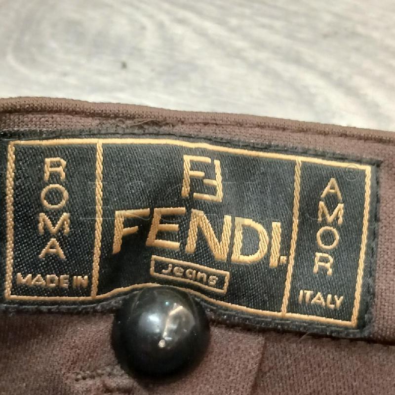 GONNA FENDI MARRONE  | Mercatino dell'Usato Roma garbatella 3
