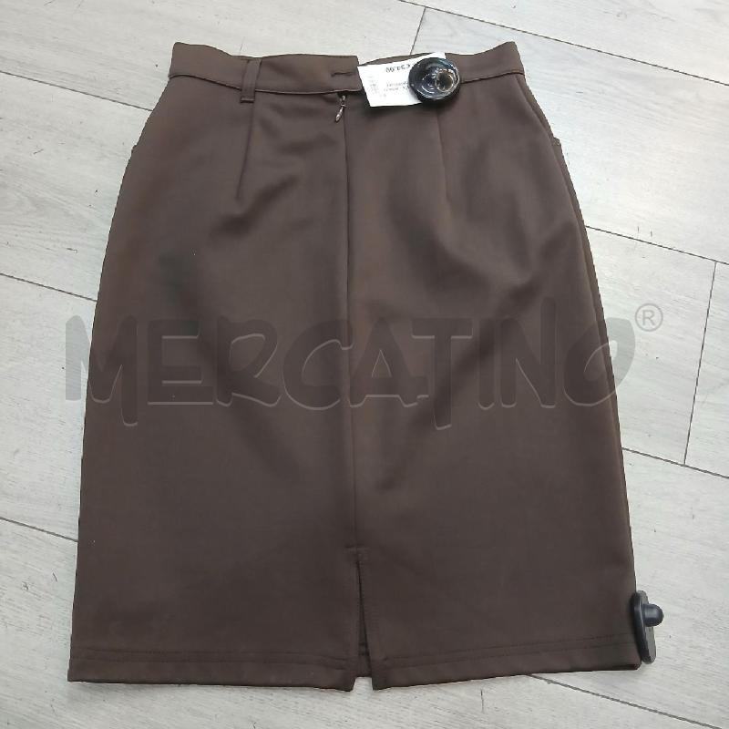 GONNA FENDI MARRONE  | Mercatino dell'Usato Roma garbatella 4