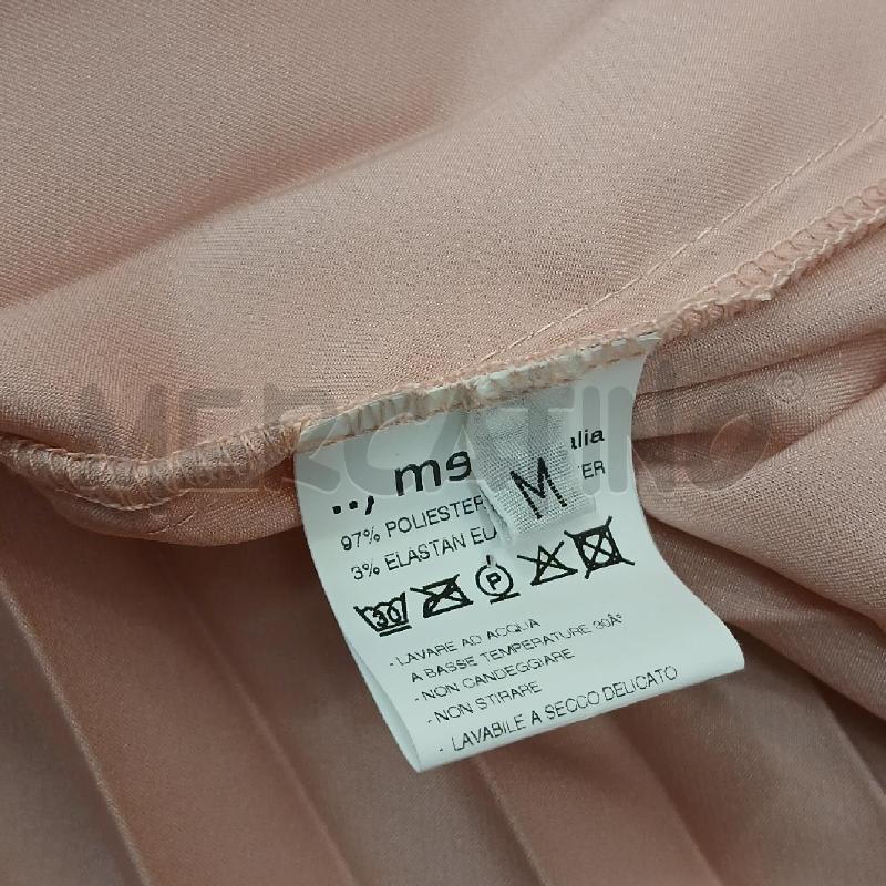 GONNA MERCI PLISSE ROSA SATIN  | Mercatino dell'Usato Roma garbatella 4