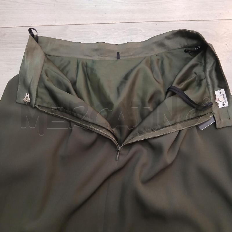 GONNA PIERRE CARDIN  OLIVA  | Mercatino dell'Usato Roma garbatella 4