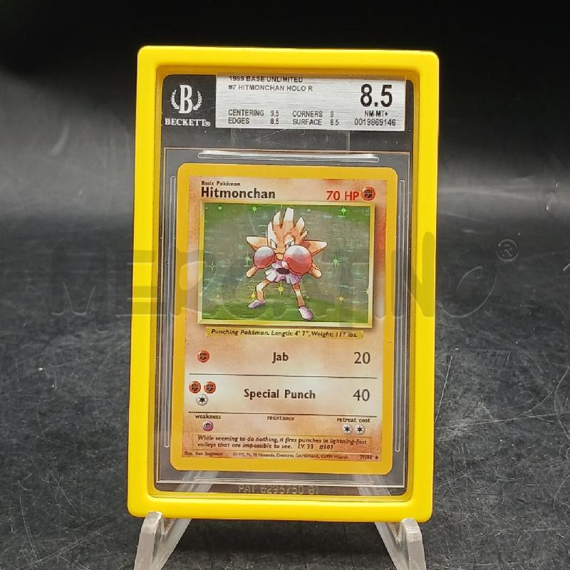 HITMONCHAN 7/1203 BGS 8.5 | Mercatino dell'Usato Roma garbatella 1