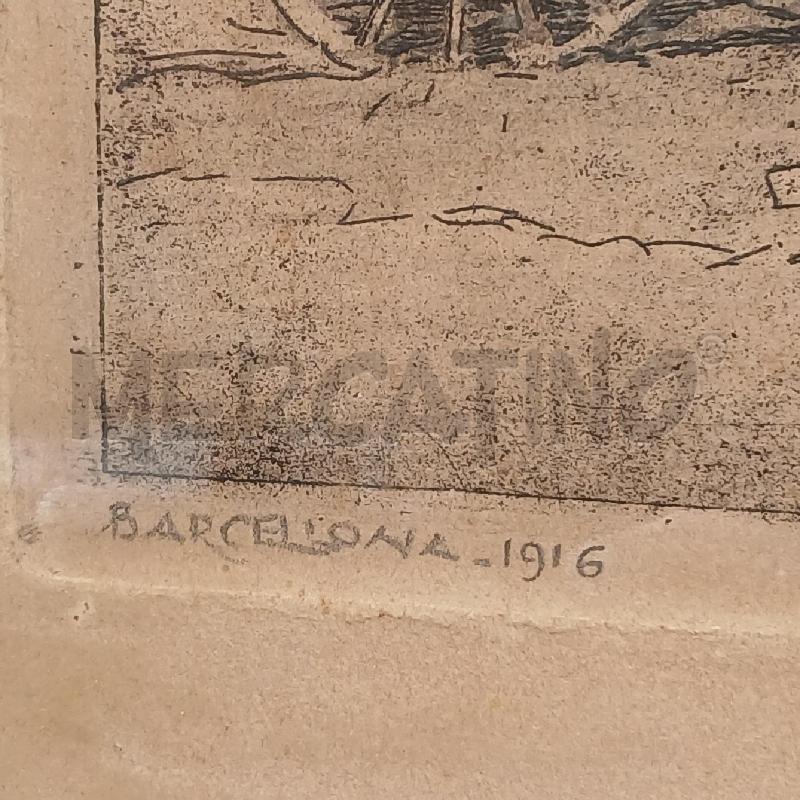 INCISIONE CARRO 1916 | Mercatino dell'Usato Roma garbatella 3
