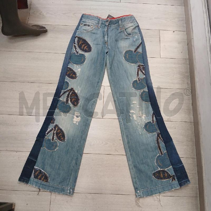 JEANS DONNA DOLCE&GABBANA FANTASIA | Mercatino dell'Usato Roma garbatella 1