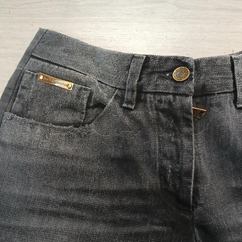 JEANS DONNA DOLCE & GABBANA NERO  | Mercatino dell'Usato Roma garbatella 2
