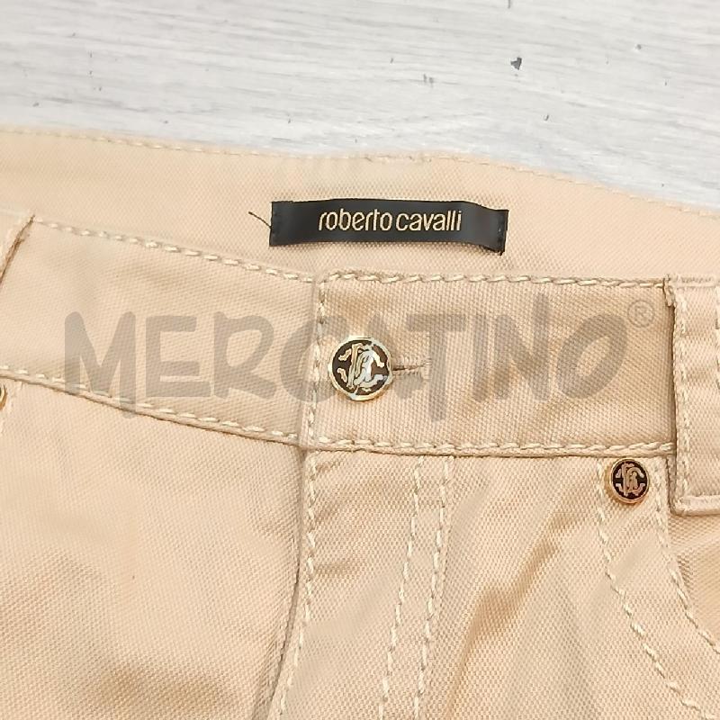 JEANS DONNA ROBERTO CAVALLI BEIGE | Mercatino dell'Usato Roma garbatella 2