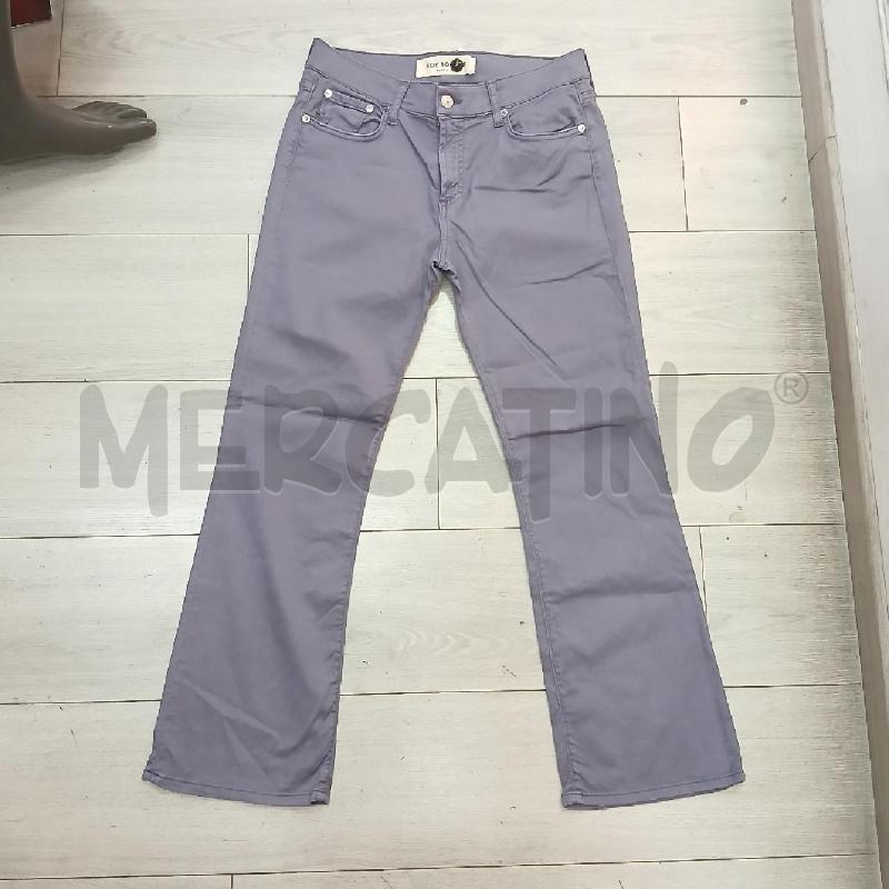 JEANS DONNA ROY ROGERS VIOLA  | Mercatino dell'Usato Roma garbatella 1