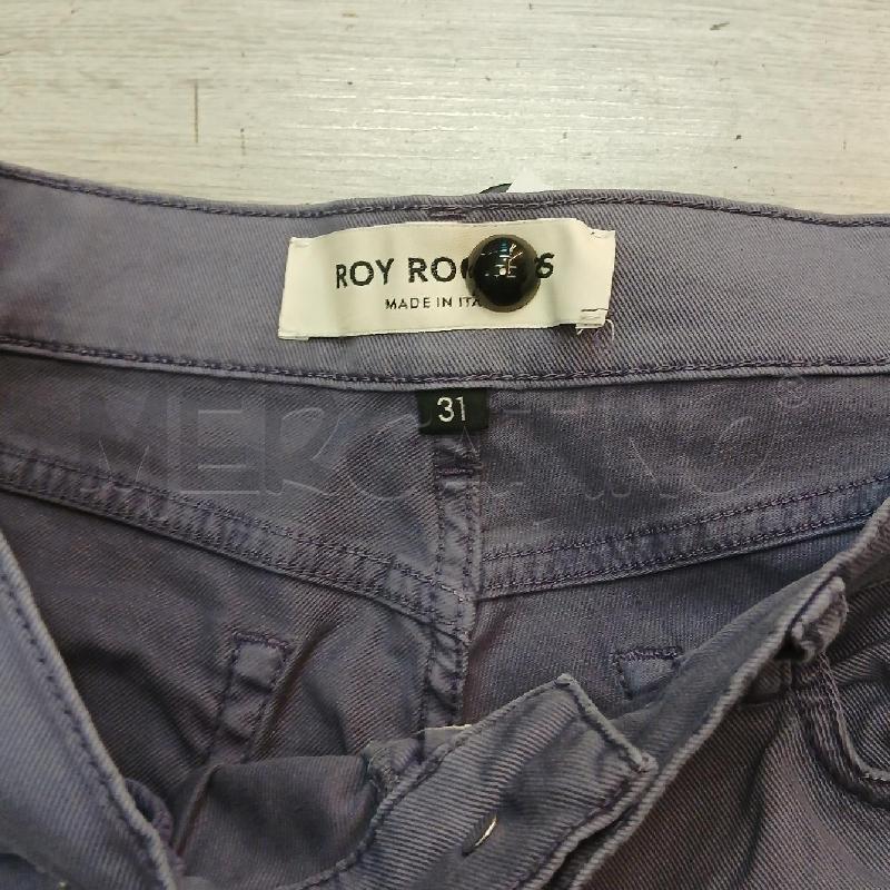JEANS DONNA ROY ROGERS VIOLA  | Mercatino dell'Usato Roma garbatella 2
