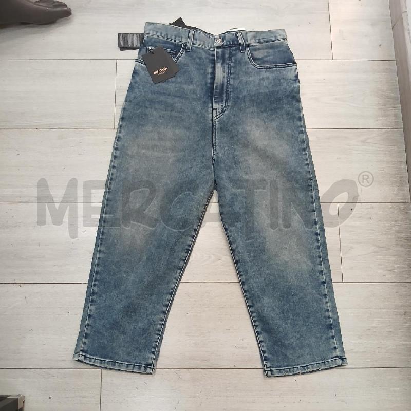 JEANS D TWINSET BLU DET CINT  | Mercatino dell'Usato Roma garbatella 1