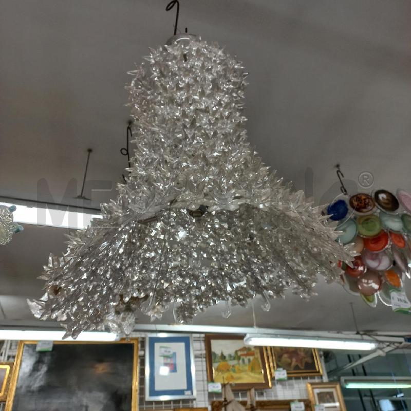 LAMPADARIO KARTELL FIORI | Mercatino dell'Usato Roma garbatella 2