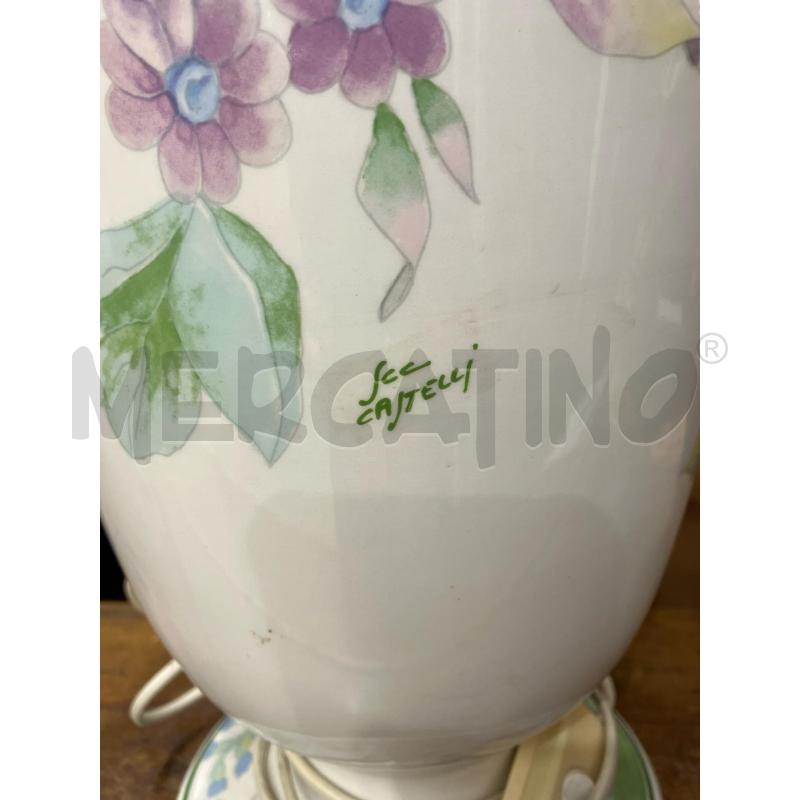 LAMPADA CASTELLI FIORI | Mercatino dell'Usato Roma garbatella 3