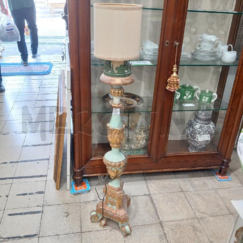 LAMPADA DA CANDELIERE AZZURRO  | Mercatino dell'Usato Roma garbatella 1