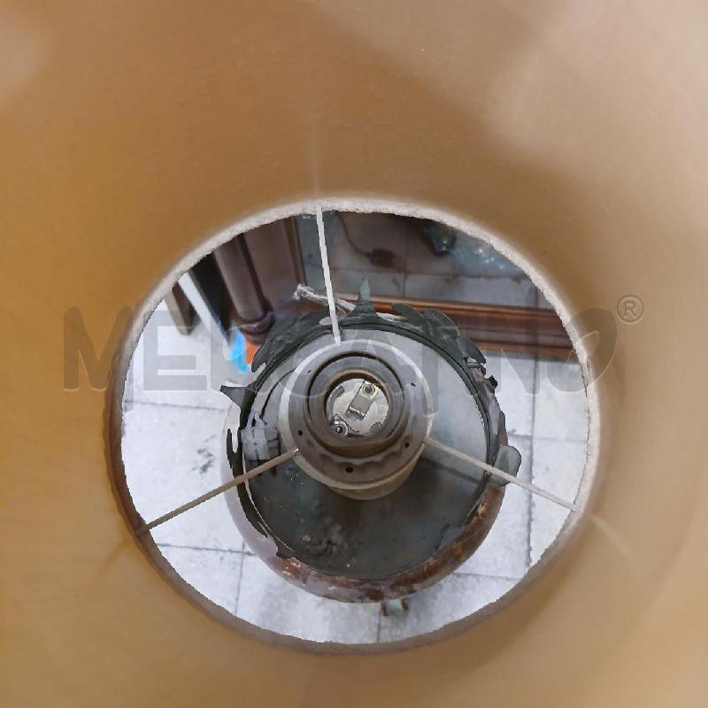 LAMPADA DA CANDELIERE AZZURRO  | Mercatino dell'Usato Roma garbatella 4