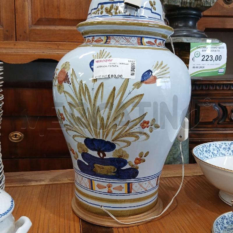 LAMPADA FAENZA | Mercatino dell'Usato Roma garbatella 3
