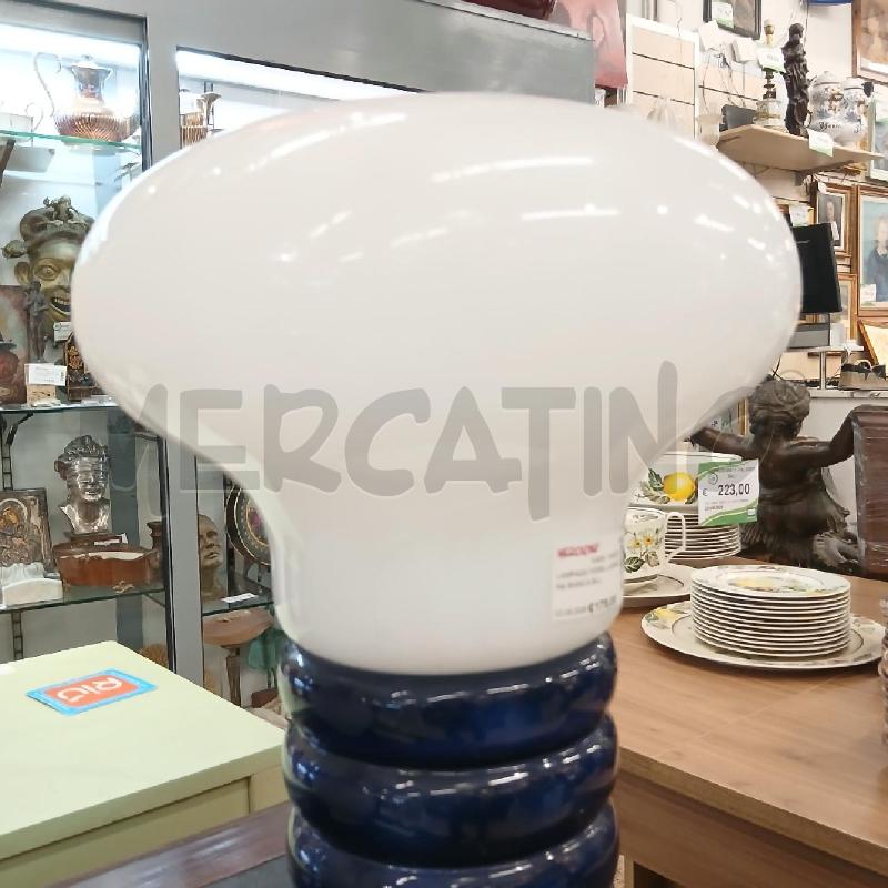 LAMPADA FORMA LAMPADINA BIANCA BLU  | Mercatino dell'Usato Roma garbatella 4