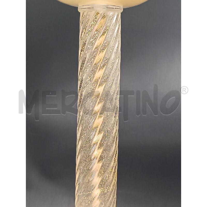 LAMPADA MURANO TORCHON INCL.ORO | Mercatino dell'Usato Roma garbatella 4