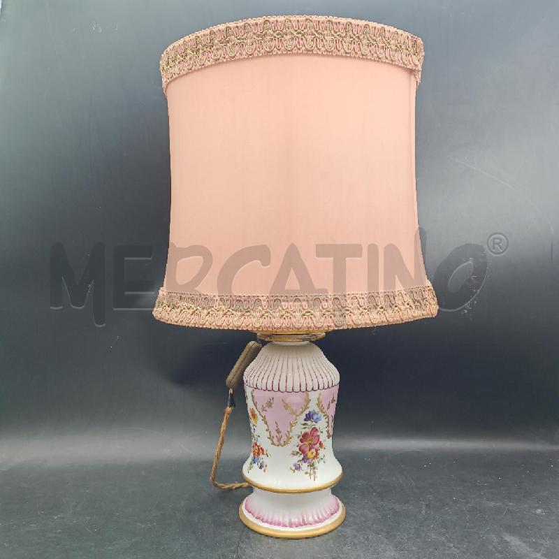 LAMPADA SEVRES FIORI DIPINTI | Mercatino dell'Usato Roma garbatella 1