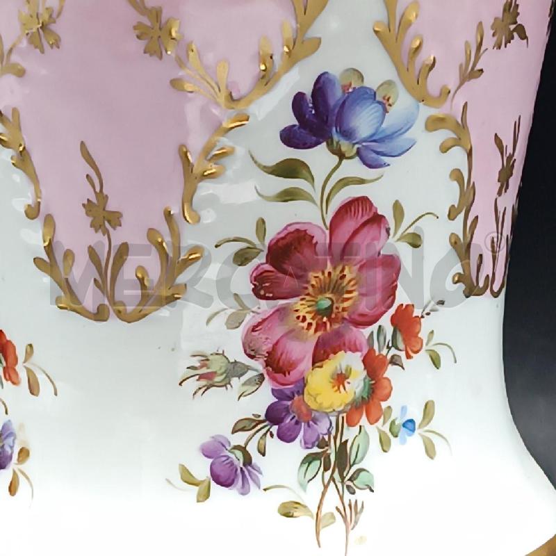 LAMPADA SEVRES FIORI DIPINTI | Mercatino dell'Usato Roma garbatella 3