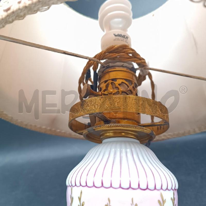 LAMPADA SEVRES FIORI DIPINTI | Mercatino dell'Usato Roma garbatella 4