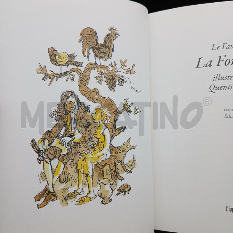 LE FAVOLE DI LA FONTAINE ILLUSTRATE DA QUENTIN BLAKE | Mercatino dell'Usato Roma garbatella 3