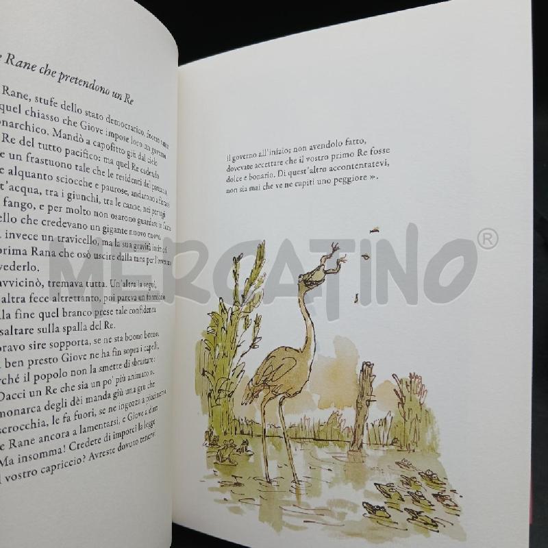 LE FAVOLE DI LA FONTAINE ILLUSTRATE DA QUENTIN BLAKE | Mercatino dell'Usato Roma garbatella 4
