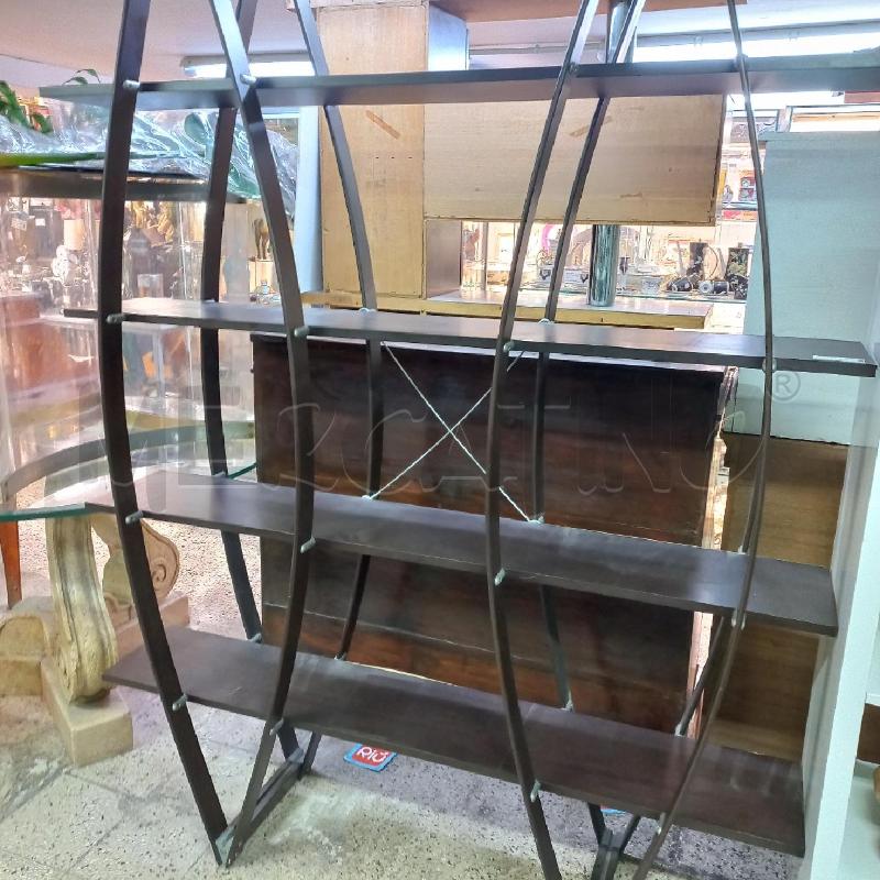 LIBRERIA 4 RIPIANI AD ARCO  | Mercatino dell'Usato Roma garbatella 2
