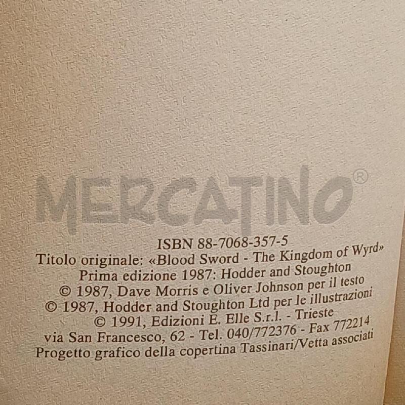 LIBROGAME IL REGNO DI WYRD | Mercatino dell'Usato Roma garbatella 4