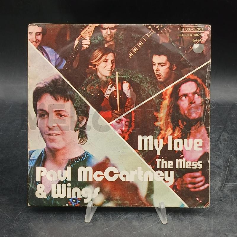 LP 45 GIRI MCCARTNEY MY LOVE | Mercatino dell'Usato Roma garbatella 1