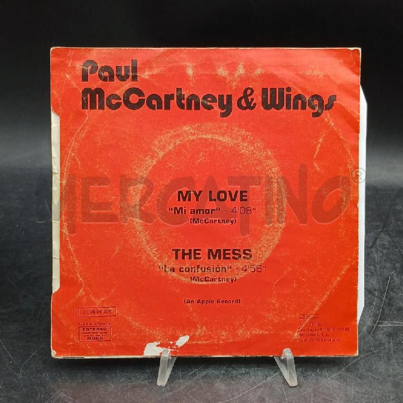 LP 45 GIRI MCCARTNEY MY LOVE | Mercatino dell'Usato Roma garbatella 2
