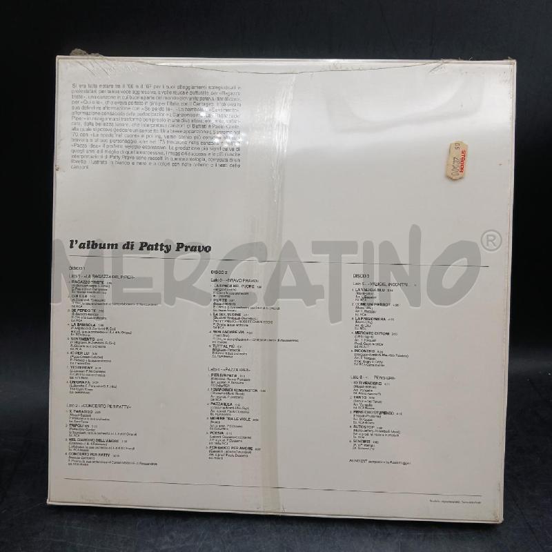 LP BOX L'ALBUM DI PATTY PRAVO | Mercatino dell'Usato Roma garbatella 2