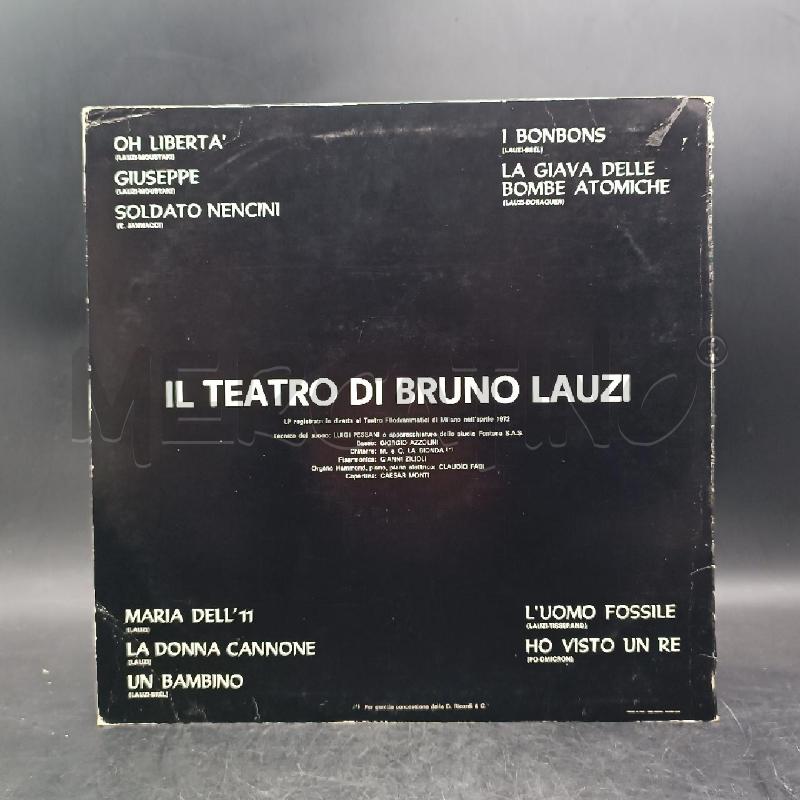 LP BRUNO LAUZI IL TEATRO | Mercatino dell'Usato Roma garbatella 2