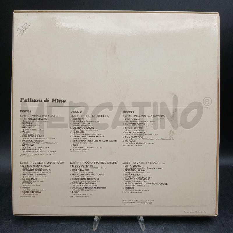 LP COFANETTO MINA L'ALBUM | Mercatino dell'Usato Roma garbatella 2