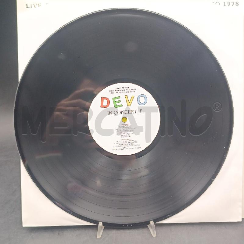 LP DEVO IN CONCERT  | Mercatino dell'Usato Roma garbatella 4