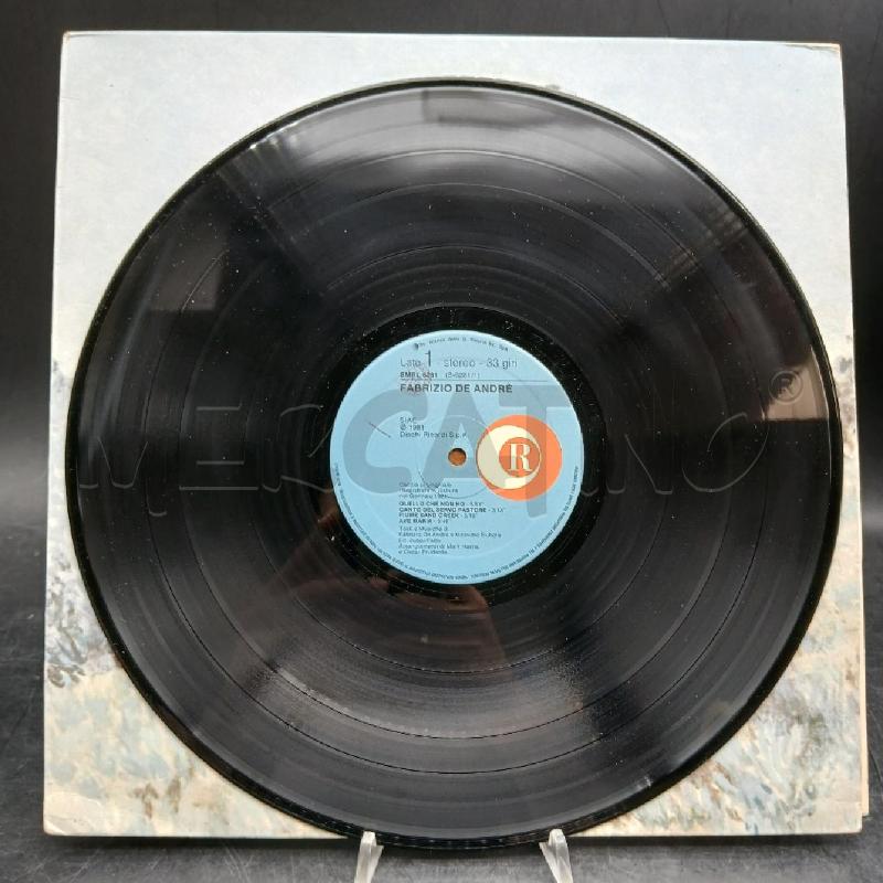 LP DE ANDRÈ FABRIZIO DE ANDRÈ  | Mercatino dell'Usato Roma garbatella 4