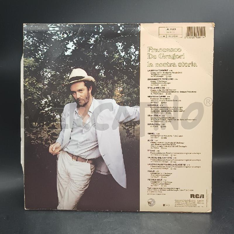 LP DE GREGORI LA NOSTRA STORIA | Mercatino dell'Usato Roma garbatella 2