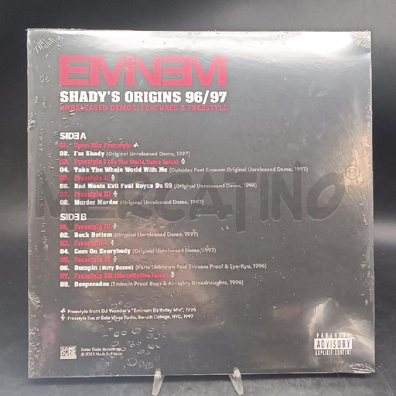 LP EMINEM SHADY'S ORIGIN MINT | Mercatino dell'Usato Roma garbatella 2