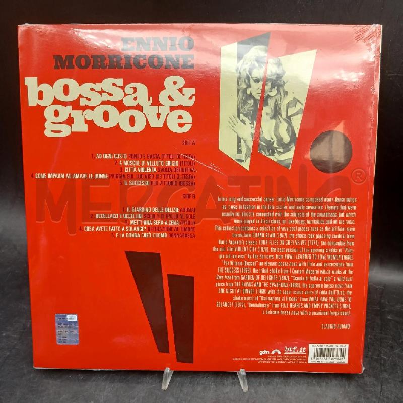 LP ENNIO MORRICONE BOSSA E GROOVE  | Mercatino dell'Usato Roma garbatella 2