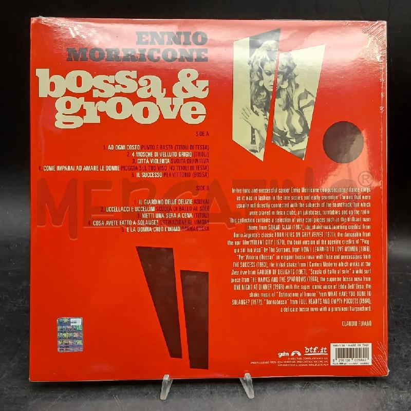 LP ENNIO MORRICONE BOSSA E GROOVE | Mercatino dell'Usato Roma garbatella 2
