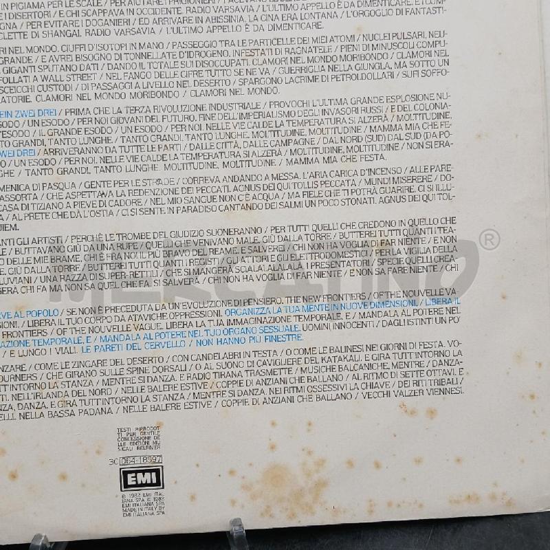 LP FRTANCO BATTIATO ARCA DI NOÈ  | Mercatino dell'Usato Roma garbatella 5
