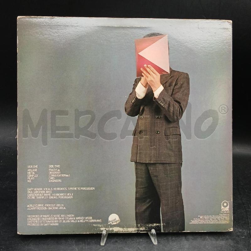 LP GARY NUMAN PLEASURE PRINCIPLE  | Mercatino dell'Usato Roma garbatella 3