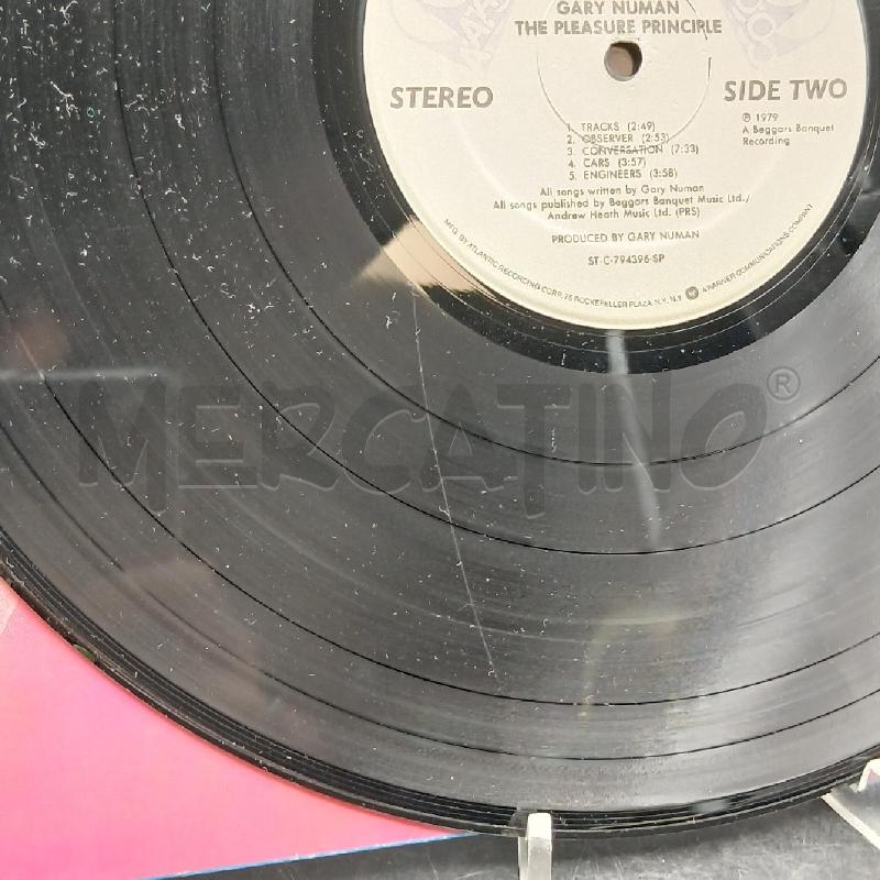 LP GARY NUMAN PLEASURE PRINCIPLE  | Mercatino dell'Usato Roma garbatella 5