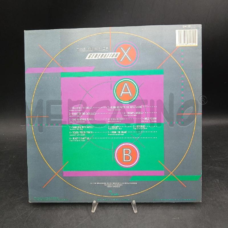 LP GENERATION X BEST OF PUNK  | Mercatino dell'Usato Roma garbatella 2