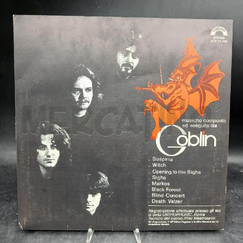 LP GOBLIN SUSPIRIA MDF 33.108 1977 | Mercatino dell'Usato Roma garbatella 2