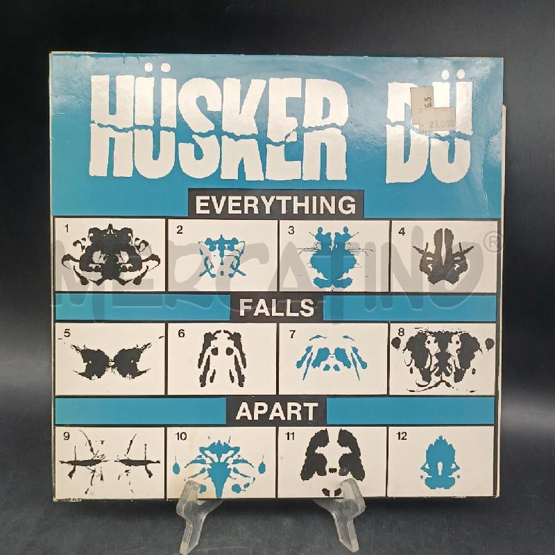 LP HUSKER DU EVERYTHING FALLS APART BOOTLEG  | Mercatino dell'Usato Roma garbatella 1