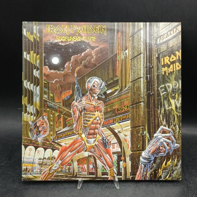 LP IRON MAIDEN SOMEWHERE IN TIME | Mercatino dell'Usato Roma garbatella 1