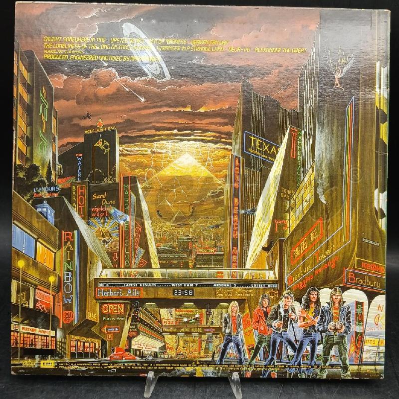 LP IRON MAIDEN SOMEWHERE IN TIME | Mercatino dell'Usato Roma garbatella 2