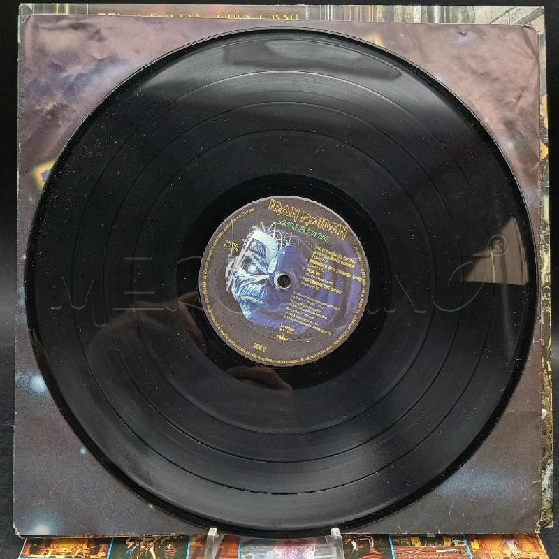 LP IRON MAIDEN SOMEWHERE IN TIME | Mercatino dell'Usato Roma garbatella 4