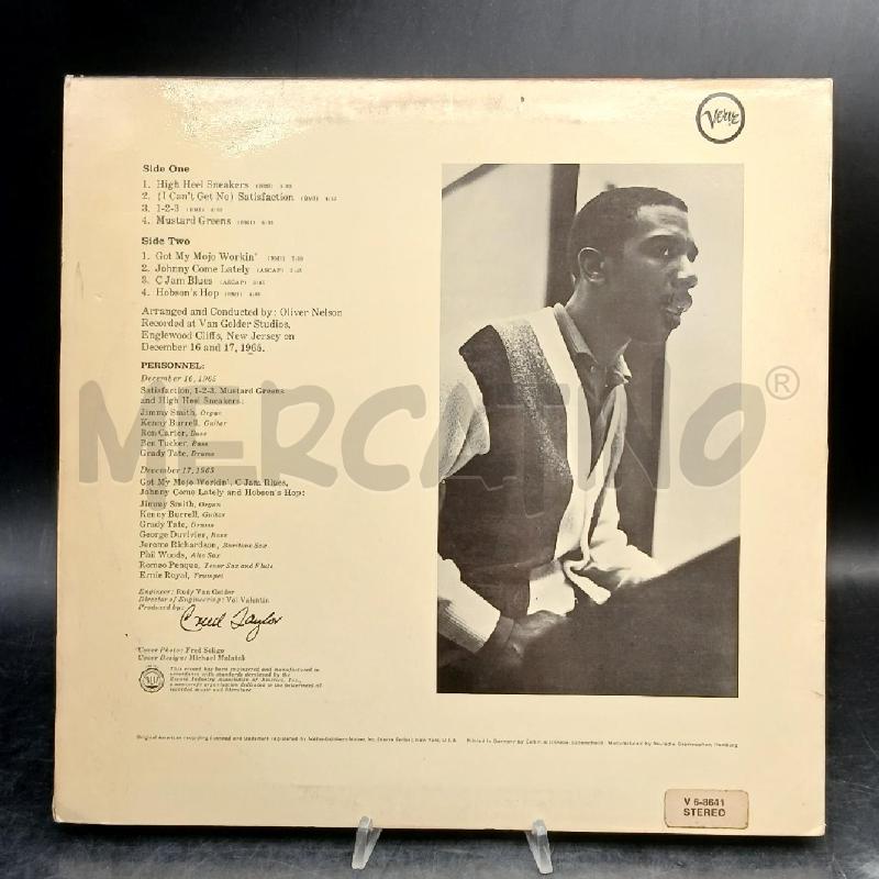 LP JIMMY SMITH MOJO WORKIN  | Mercatino dell'Usato Roma garbatella 2